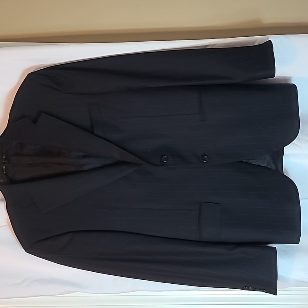 Canali / Barney’s Vintage Blue Pinstripe Jacket
